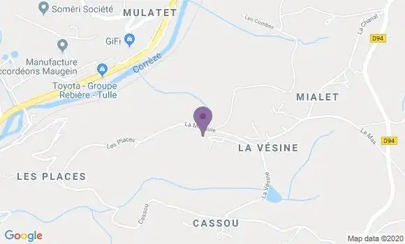 Localisation Masmonteil Yves