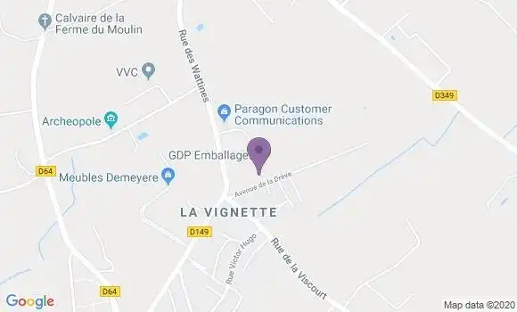 Localisation Mareel Pierre