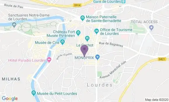 Localisation Cousin Jean Claude