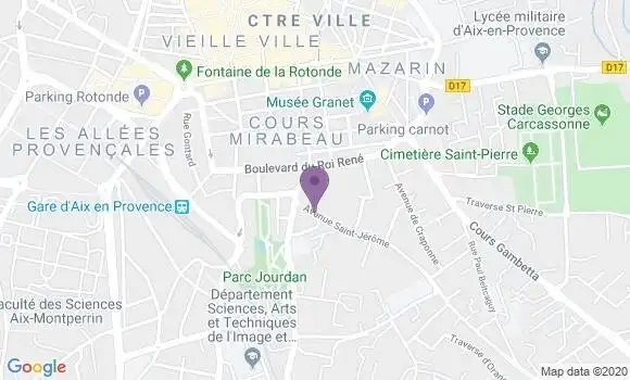 Localisation Magnan Fabienne