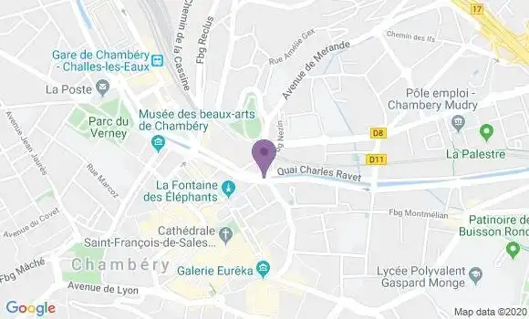Localisation Chambre Xavier