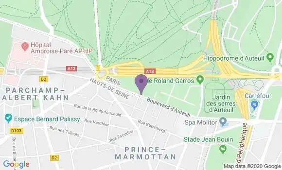 Localisation Chatelet Dominique