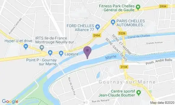Localisation Pelegrin François