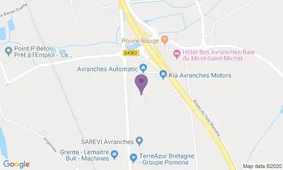 Localisation Rousselle Antoine