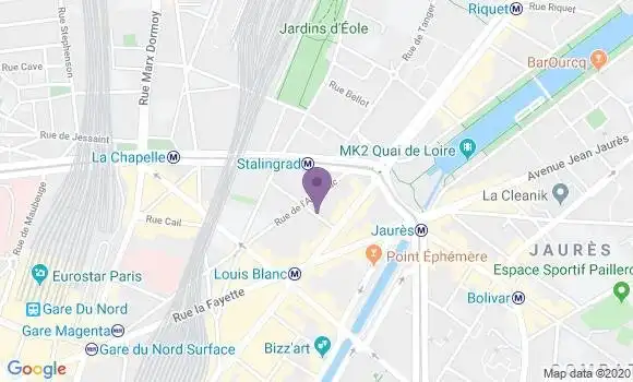 Localisation Bizeau Marie Hélène