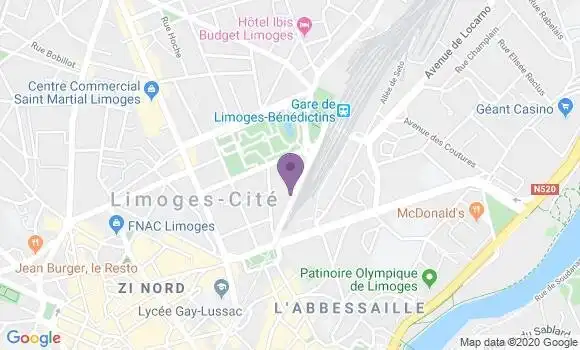 Localisation Bernard Jean Yves