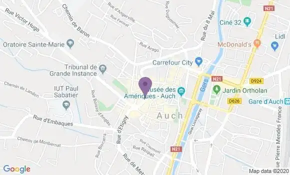 Localisation Brousse Jean