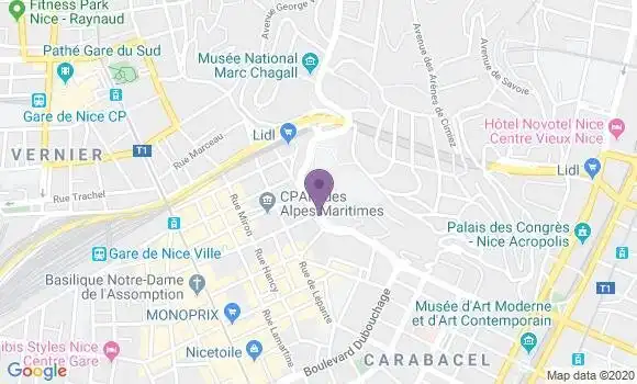 Localisation Perben Claude