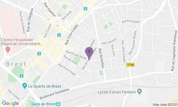 Localisation Le Bot Hervé