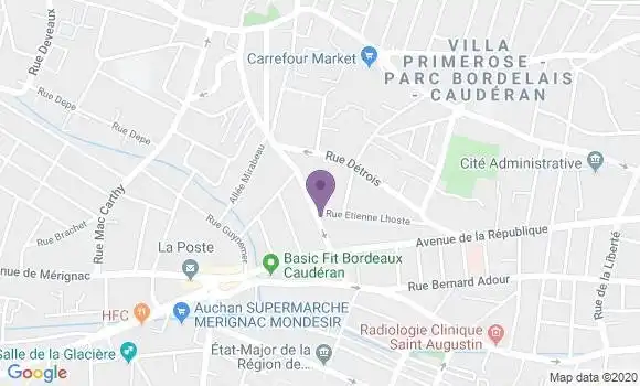 Localisation Bourgeois Bernard