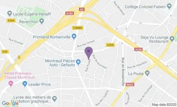 Localisation Copin Bruno