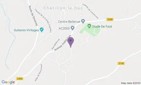 Localisation Ferrand Thierry