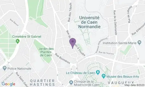 Localisation Godet Michel
