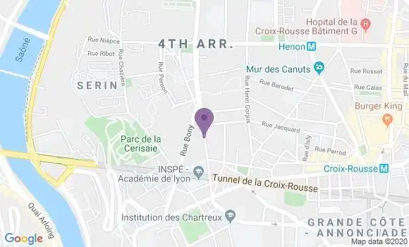 Localisation Bauduin Bremond Sylvie