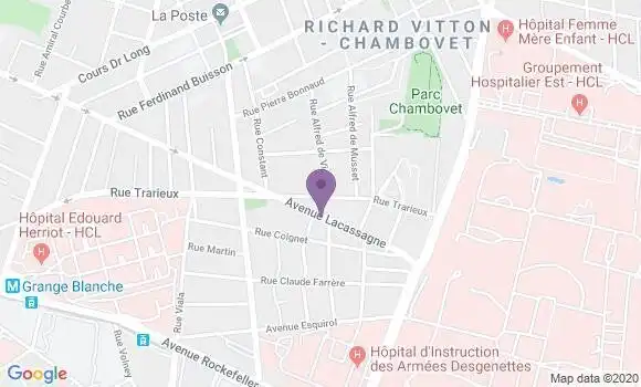 Localisation Roussel Roland