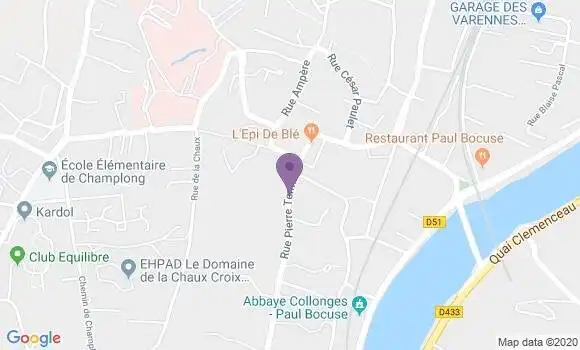 Localisation Fournet Christian