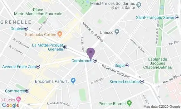 Localisation De la Morinerie Hubert