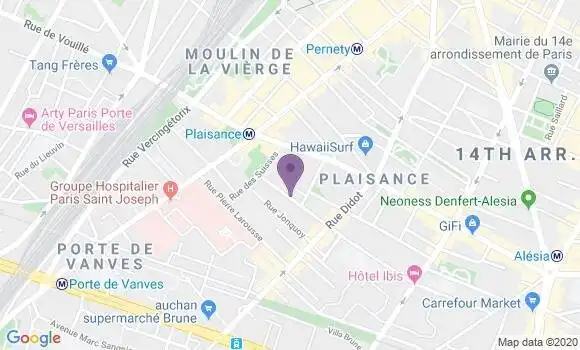 Localisation Coulon Jean Jacques