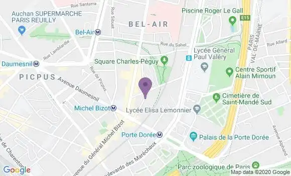 Localisation Pennes Yves