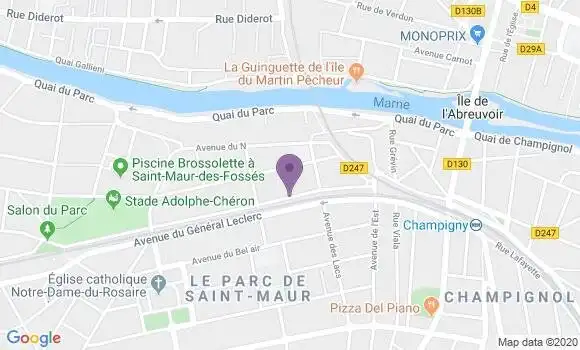 Localisation Verneau Annick