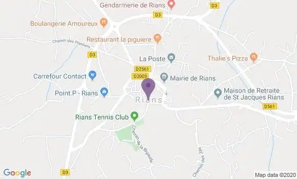Localisation Cauchy Olivier