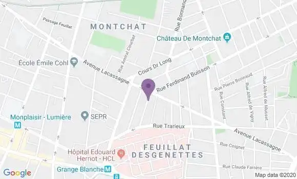 Localisation Diligeard Daniel