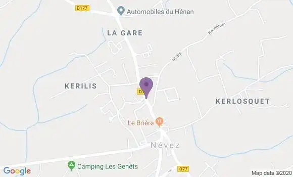 Localisation Le Bris Yves