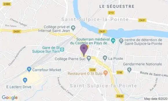 Localisation Pezet François