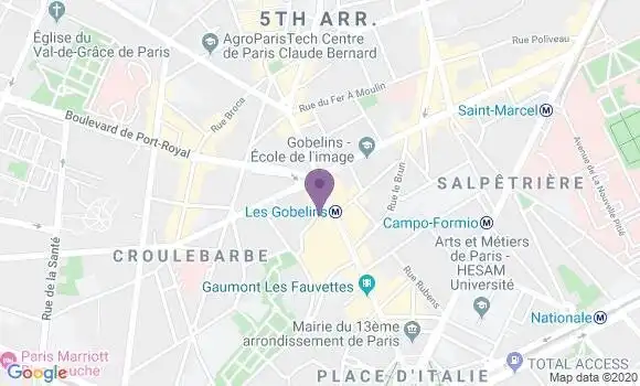 Localisation Choutet François