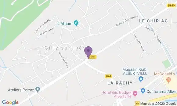 Localisation Legaud Eric