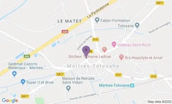 Localisation Bernard Claude