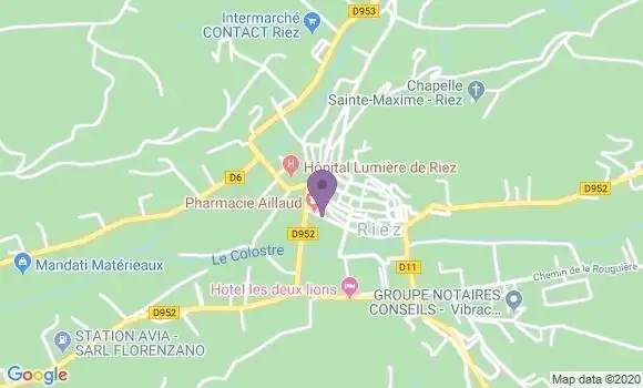 Localisation Bregeon Claude