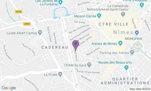 Localisation Tabaries François