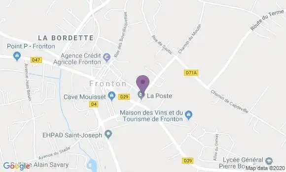Localisation Sacre Jean François
