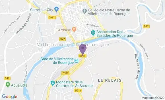 Localisation Marty Jean Claude