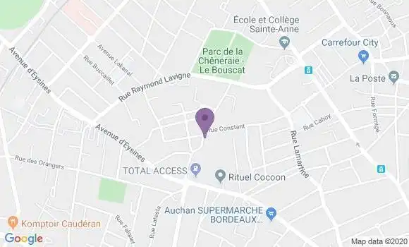 Localisation Dentraygues Jean Pierre