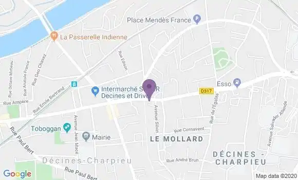 Localisation Theriaux Alain