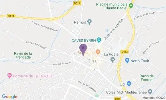 Localisation Sanuy Roger
