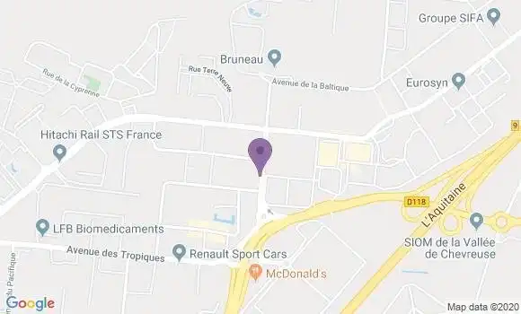 Localisation Victor Fabrice