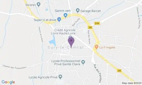 Localisation Lamagere Christian