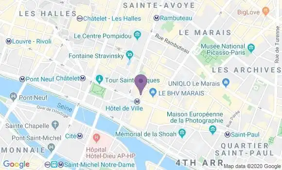 Localisation Affortit Claude