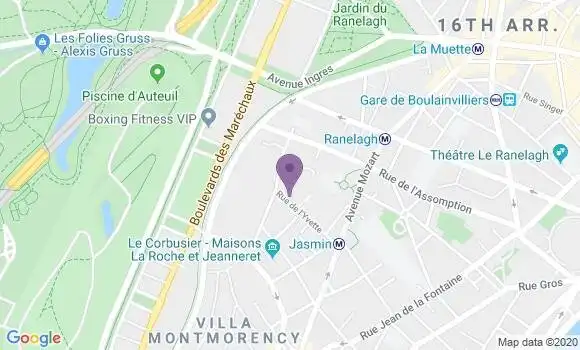 Localisation Beaudouin Thierry