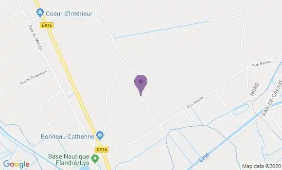 Localisation Queva Doris