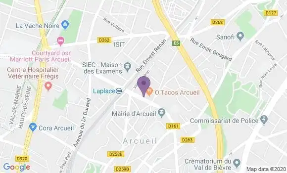 Localisation Templier Elisabeth