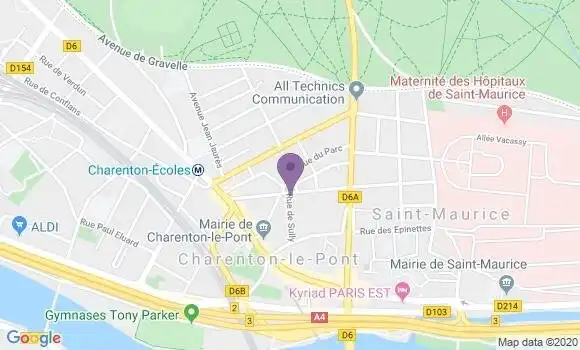 Localisation Vassord Frédéric