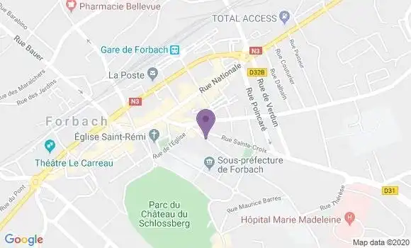 Localisation Scheid Robert