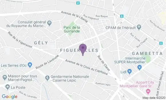 Localisation Lauriol Jean Luc
