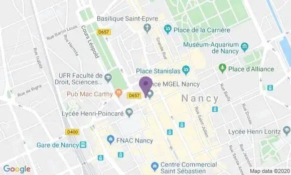 Localisation Lecomte Daniel