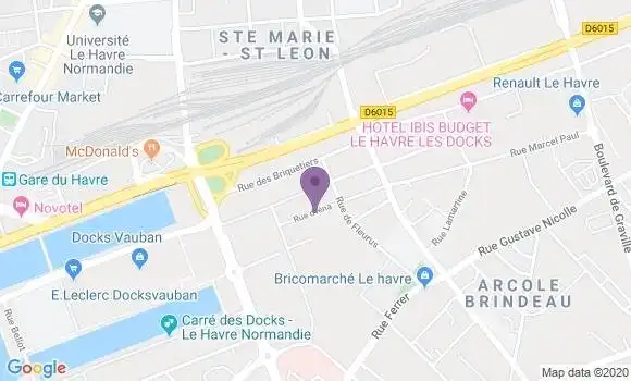 Localisation Baillehache François