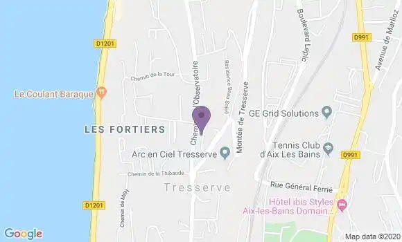 Localisation Sonrier Frédéric
